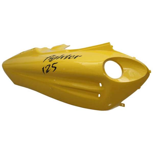 Rear fairing with decor on the right Fighter 125 one yellow 1020310-1-E-O-G