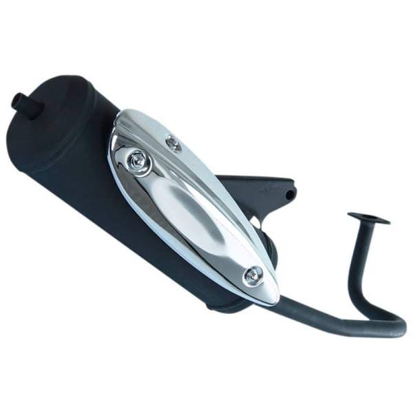 Rex RS460 Auspufftopf 50ccm 4Takt Auspuff Roller Motorroller.de Endschalldämpfer 139QMB JSD50QT-13 50cc 4T 139QMA Auspuffanlage Endtopf