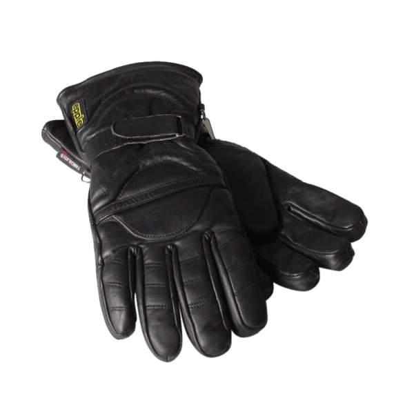 Winter-Lederhandschuh, langer Stulpen S Handschuhe 44-S