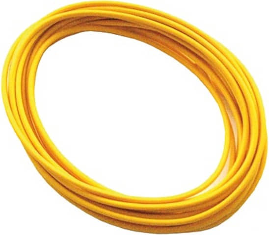 Kabel FLK 0,75 qmm gelb, 5 m lang 0.544.3049