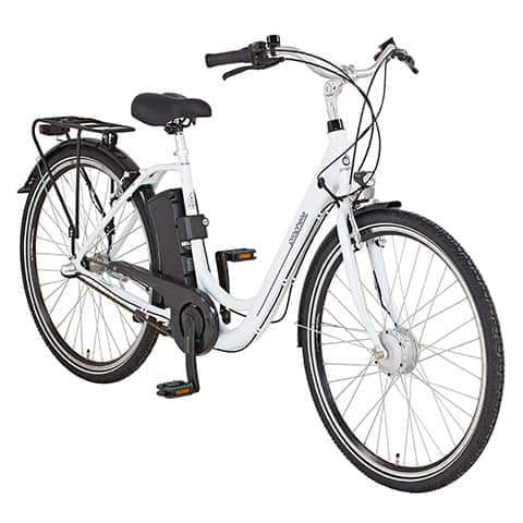 E-Bike Prophete Geniesser 21.ESC.30 City 28" Blaupunkt VR-Motor 250 Watt Elektro Damenrad Fahrrad Pedelec Rahmenhöhe 48cm Waverahmen