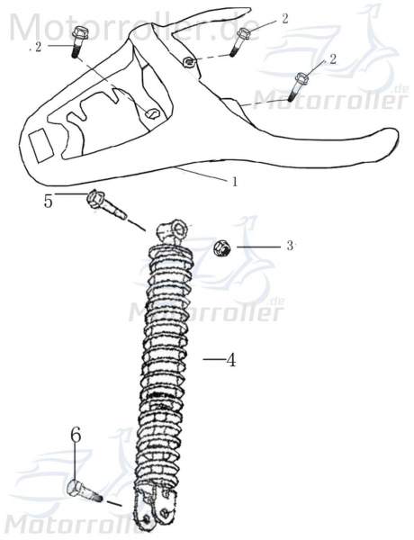 Vorderradfelge komplett Felge vorn AGM-MOTORS 1040103-1