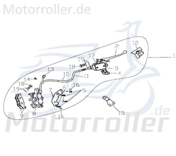 Rex Supermoto 125 DD O-Ring Dichtring 125ccm 4Takt 730823 Motorroller.de Gummidichtung Gummiring Oring Gummi-Ring Dicht-Ring 125ccm-4Takt Motorrad