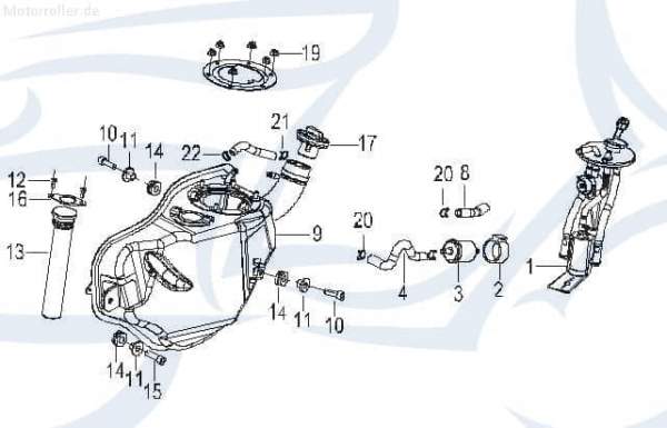 Jonway Insignio 250 DD Schlauchschelle 125ccm 4Takt 49016N070000 Motorroller.de 50mm Klemme Schlauchklemme Spannring Clip Klemmschelle Schlauchbinder