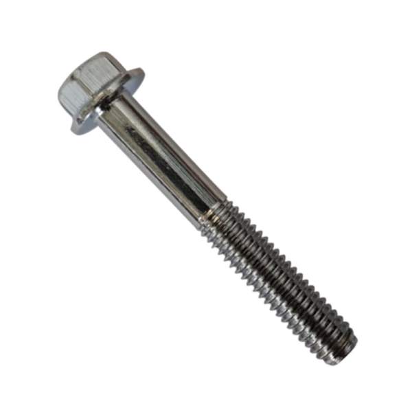 PGO Bundschraube M6x40mm Star 50 Flanschschraube 50ccm 2Takt Motorroller.de Maschinenschraube Flansch-Schraube Maschinen-Schraube Bund-Schraube