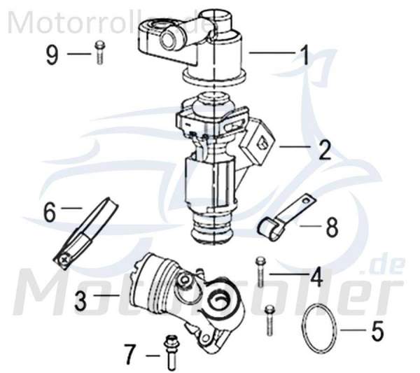 Kreidler Insignio 125 2.0 O-Ring 30x18mm 125ccm 4Takt 750163 Motorroller.de Gummidichtung Dichtring Gummiring Oring Gummi-Ring Dicht-Ring 125ccm-4Takt