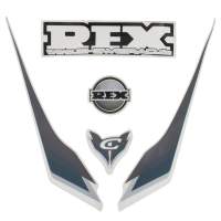 Dekor CAPRIOLO schwarz/weiß Frontverkleidung 87201 Dekor CAPRIOLO schwarz/weiß Frontverkleidung 87201