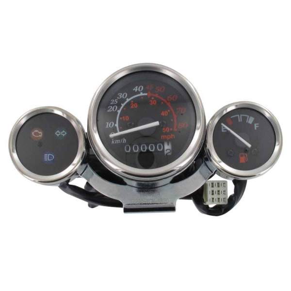 AGM GMX 460 Retro Classic Tachometer 50ccm 4Takt 37200-XGW-E800 Motorroller.de Geschwindigkeitsmesser Geschwindigkeitsanzeige Speedometer kmh-Anzeige