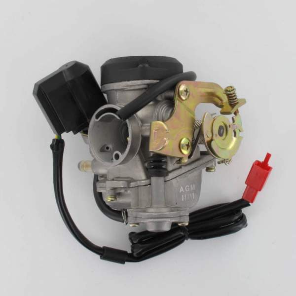 Jiangmen ZY50QT-7 Vergaser 50ccm 4Takt Carburetor Motorroller.de Schwimmer-Vergaser 50cc 4T Carburateur Benzin-Vergaser Vergaseranlage