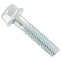 Screw M6x25mm with collar white collar screw 3112190206 Screw M6x25mm with collar white collar screw 3112190206